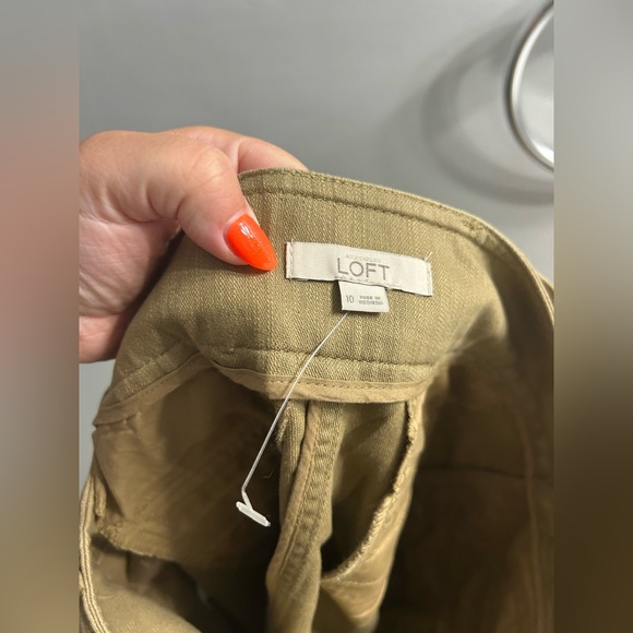 NWOT loft cargo utility belted skirt - Picture 6 of 7